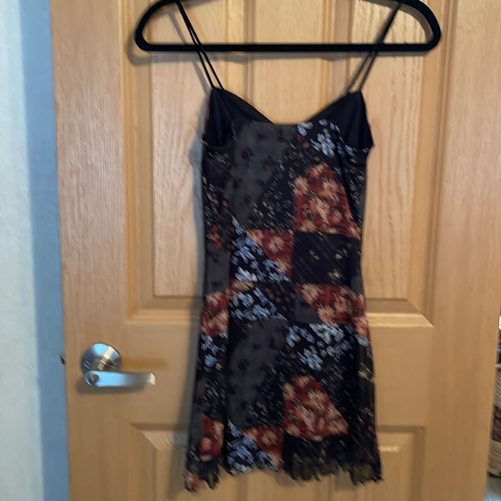 Urban Outfitters spaghetti strap, polyester, fully lined pull on dress, Size XS - Picture 5 of 6